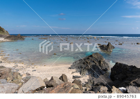 笠利岬付近の海岸 笠利岬付近の海岸 89045763