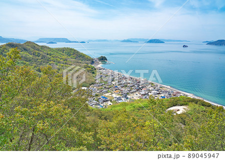 【重岩からの風景 (小豆島)】 香川県小豆郡土庄町甲 【重岩からの風景 (小豆島)】 香川県小豆郡土庄町甲 89045947