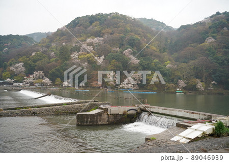 嵐山の堰 嵐山の堰 89046939