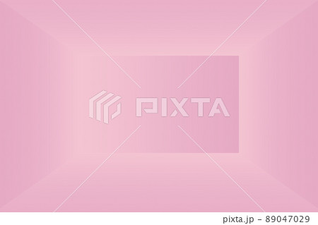 Abstract empty smooth light pink studio room background, Use as montage for product display,banner,template. 89047029
