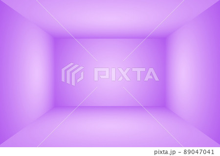 Studio Background Concept - abstract empty light gradient purple studio room background for product. Plain Studio background. 89047041