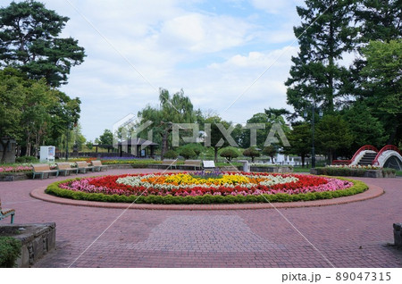 常盤公園 中央花壇(北海道旭川市) 常盤公園 中央花壇(北海道旭川市) 89047315