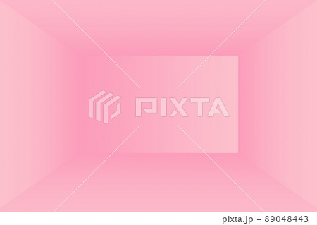 Abstract empty smooth light pink studio room background, Use as montage for product display,banner,template. 89048443