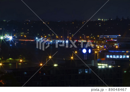 シドニー・ブラックワトル湾付近の夜景 89048467