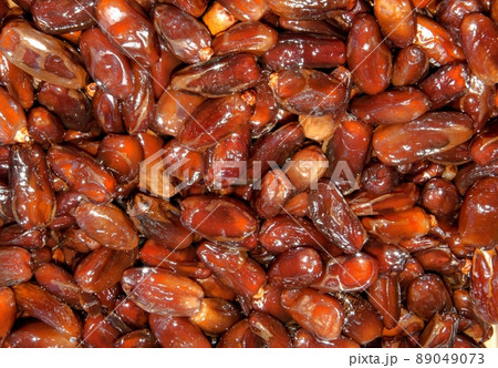 Dates are edible fruits of the date palm 89049073