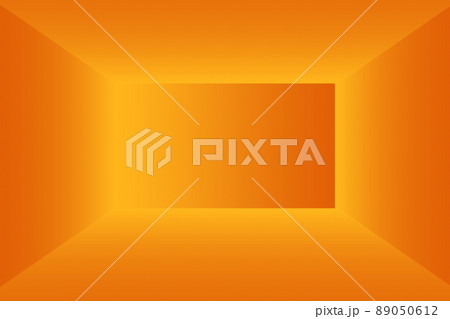 Abstract Orange background layout design,studio,room, web template ,Business report with smooth circle gradient color. 89050612