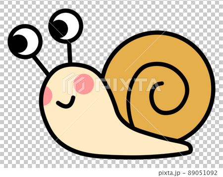 カタツムリのイラスト素材 89051092