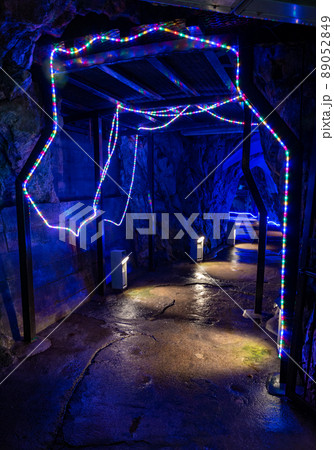 龍泉洞のイルミネーション 89052849