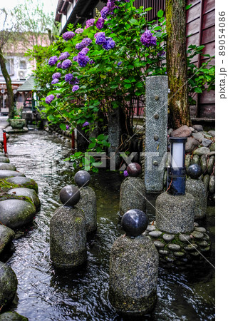 水の都 岐阜県 郡上八幡の初夏 水の都 岐阜県 郡上八幡の初夏 89054086