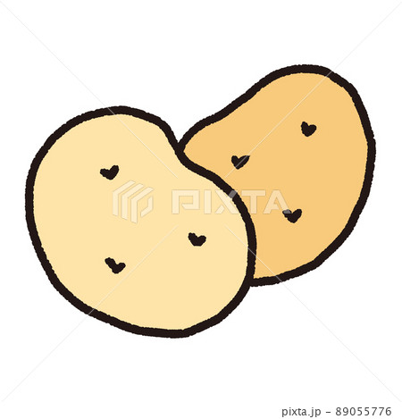 じゃがいものベクターイラスト 89055776