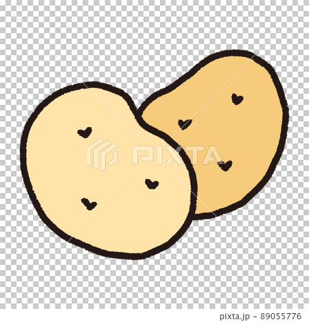 じゃがいものベクターイラスト 89055776