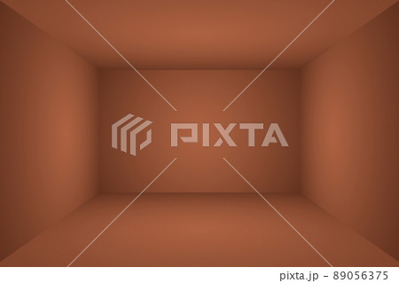 Abstract Smooth Brown wall background layout design,studio,room,web template,Business report with smooth circle gradient color 89056375