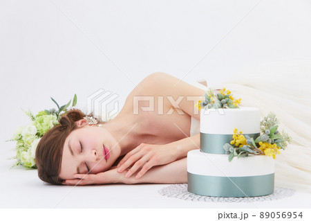 ブライダルビューティーイメージショット 外国人女性 89056954