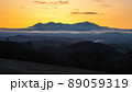 美瑛より旭岳を望む 89059319