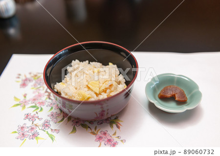 会席料理　ご飯・香物 89060732