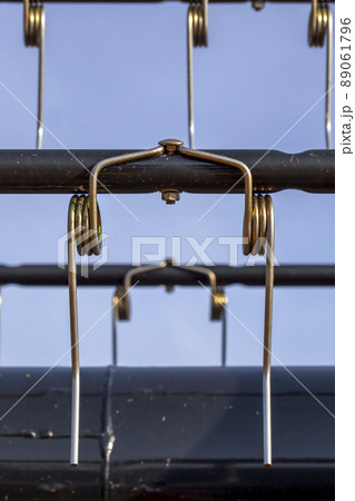 part of a metal header for a combine harvester for harvesting cereals 89061796