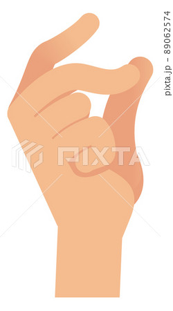Snapping fingers. Signal hand gesture. Check please sign 89062574