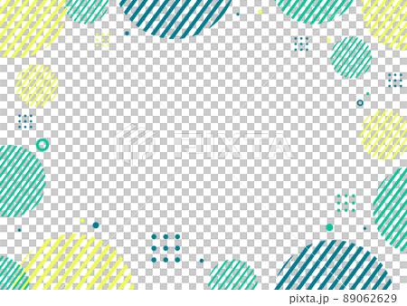 グリーンの幾何学パターンの背景素材 89062629