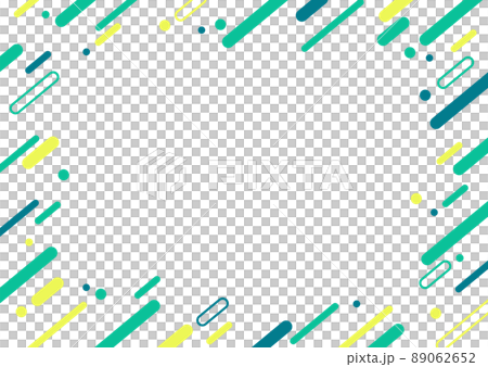 綠色幾何圖案背景素材 綠色幾何圖案背景素材 89062652