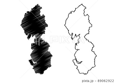 North West England Region (United Kingdom, Region of England) map vector illustration, scribble sketch North West England map North West England Region (United Kingdom, Region of England) map vector illustration, scribble sketch North West England map 89062922