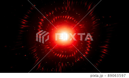 Red Shining Energy Core Background Red Shining Energy Core Background 89063597