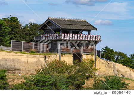岡山県/ 桃太郎伝説が残る謎多き古代の城「鬼ノ城」（鬼ノ城跡） 89064449