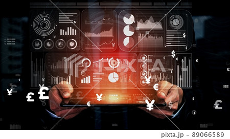 Big Data Technology for Business Finance conceptual. 89066589