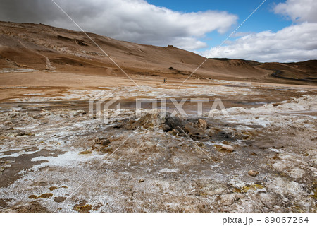 Geothermal area Hverir, Iceland. Geothermal area Hverir, Iceland. 89067264