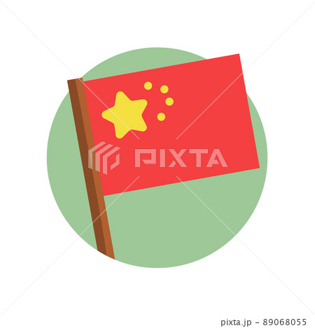 かわいい中国国旗