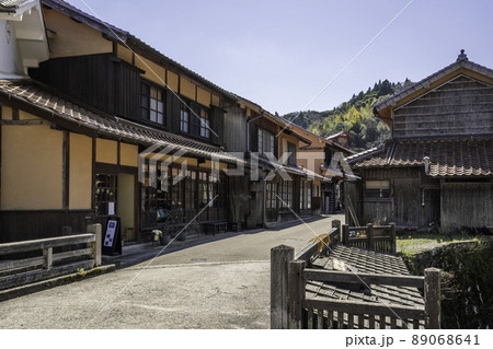 石見銀山大森町並み 島根県大田市 石見銀山大森町並み 島根県大田市 89068641