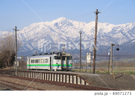 春の根室本線　布部駅 89071273