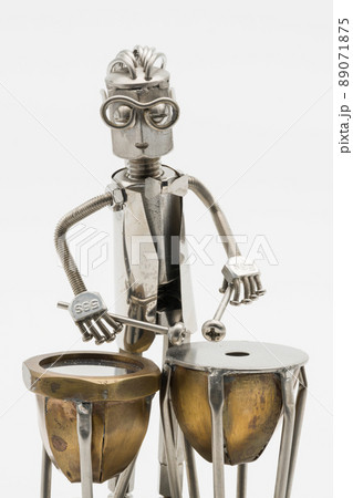 ティンパニ奏者のフィギア・メタルフィギア 89071875