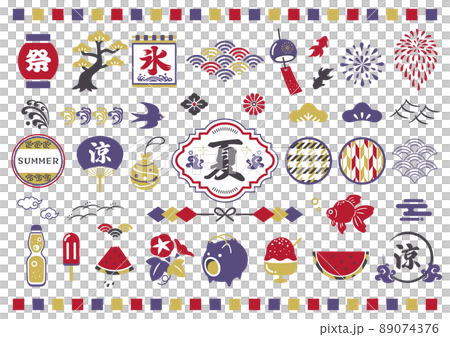 夏季日式材料套裝 89074376