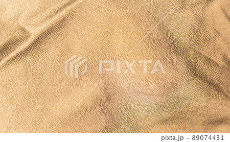 gold color leather background or texture 89074431