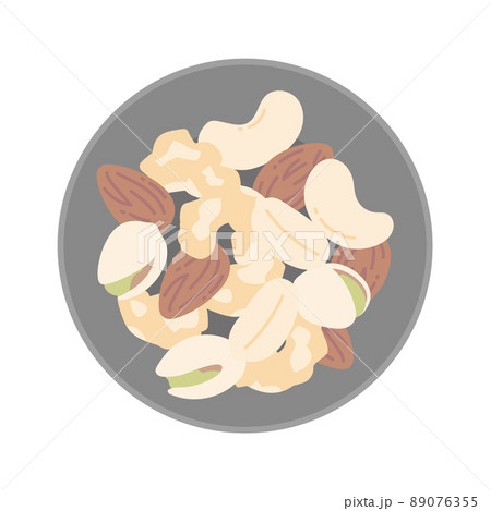 ミックスナッツのイラスト 89076355