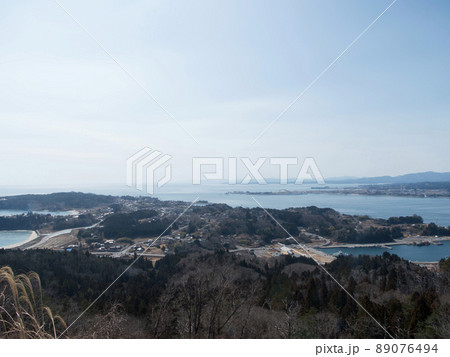 亀山展望台 震災十年後 3/11宮城県気仙沼市 亀山展望台 震災十年後 3/11宮城県気仙沼市 89076494