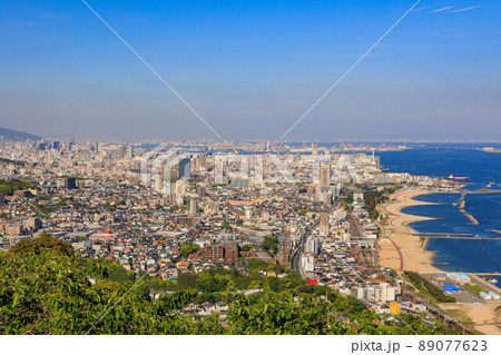 旗振山から見た神戸市須磨区 89077623