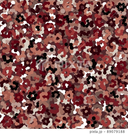 Seamless Vector Brown Animal Panther Abstract Ink Pattern Textile Print 89079188
