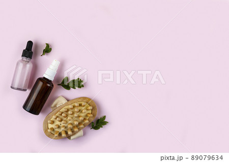 Natural organic eco cosmetics. Copy space. Natural organic eco cosmetics. Copy space. 89079634