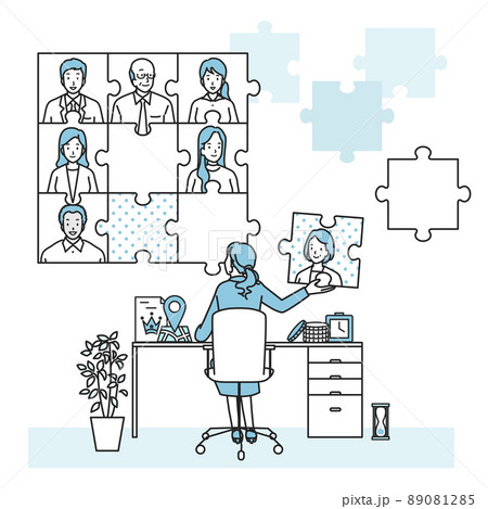 雇用を検討するOL 89081285