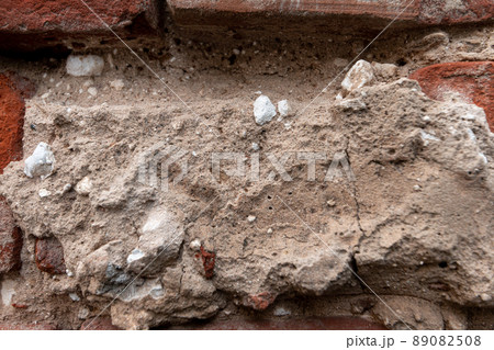 old brick and concrete textured wall old brick and concrete textured wall 89082508