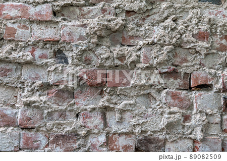 old brick and concrete textured wall old brick and concrete textured wall 89082509