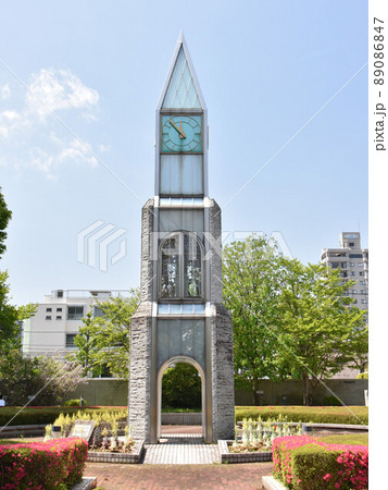 栃木県宇都宮市　市役所時計塔公園 89086847