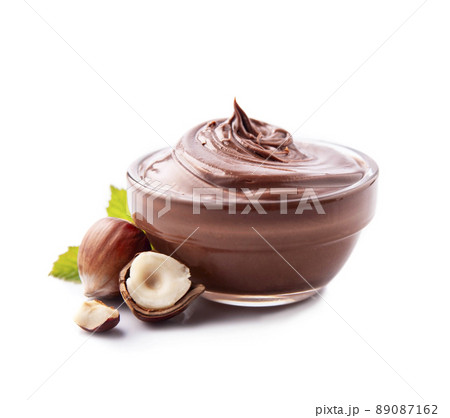 Chocolate paste with filbert Chocolate paste with filbert 89087162