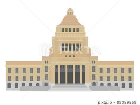 国会議事堂 正面玄関入口 国会議事堂 正面玄関入口 89089869