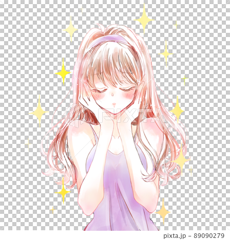 うっとりしている女性 うっとりしている女性 89090279