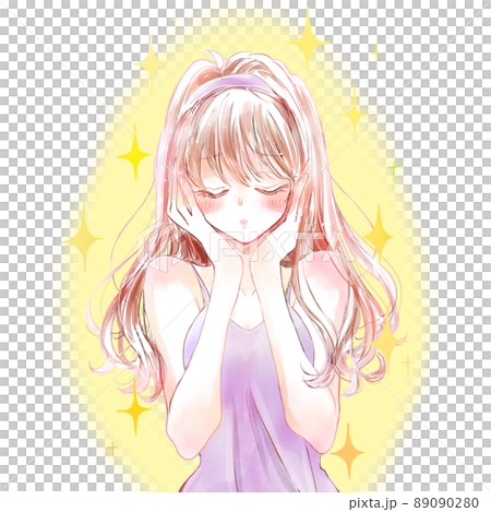 うっとりしている女性 うっとりしている女性 89090280