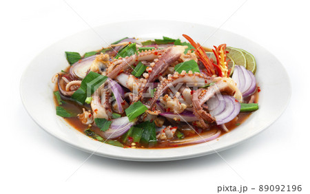 Spicy Tentacles Squids Thai Salad Style 89092196