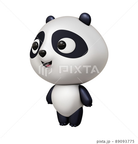Pandas bear animal characters. Cartoon cute... - Stock Illustration  [89093775] - PIXTA