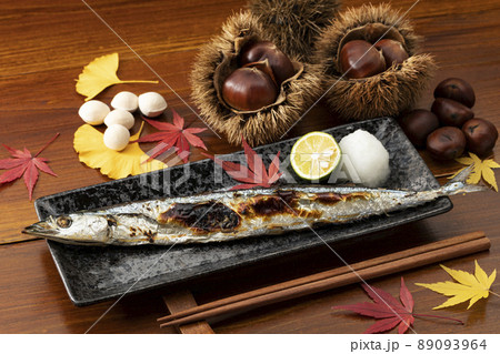 秋の味覚焼きさんま 秋の味覚焼きさんま 89093964